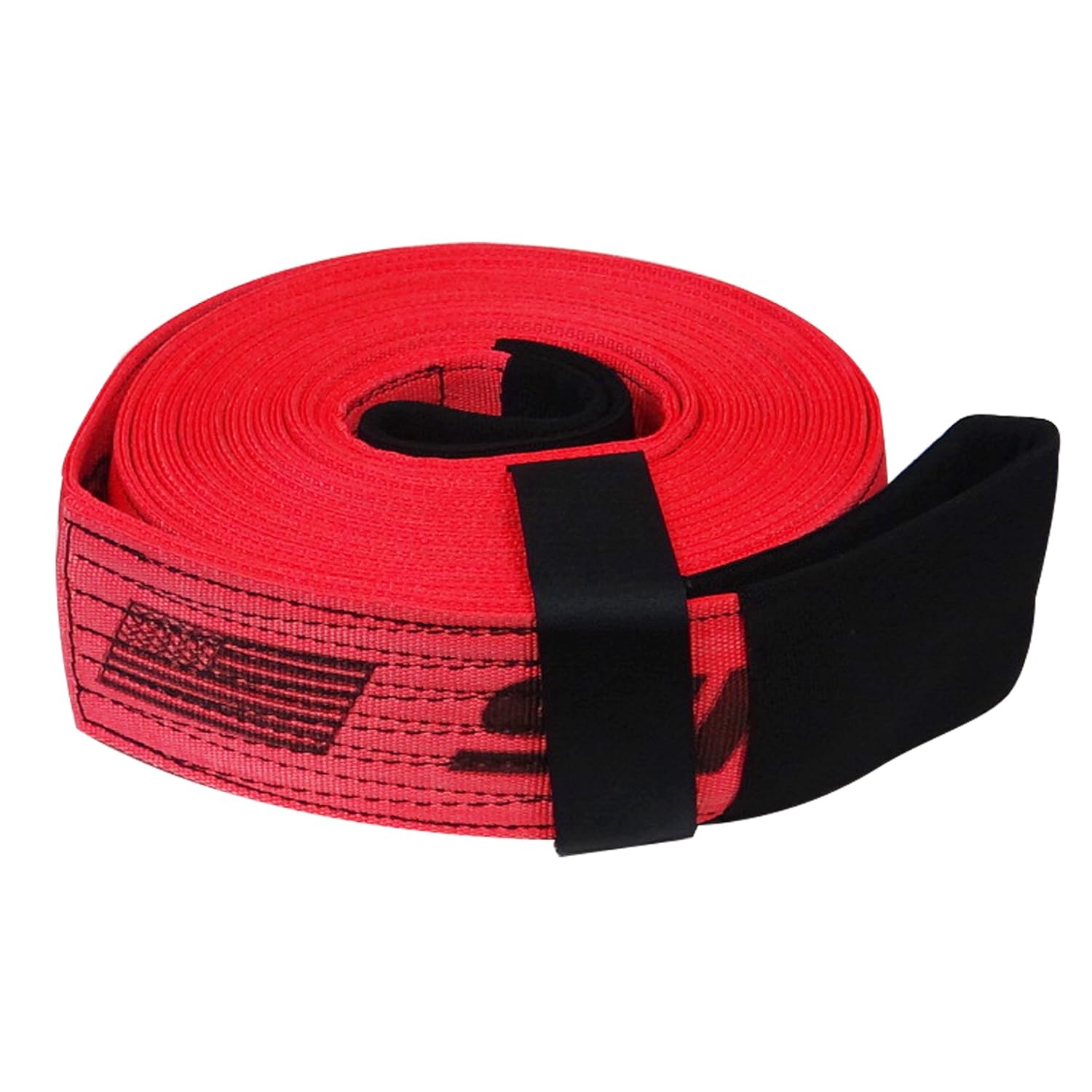 Tow Strap 4"x30' 40, 000 lb (USA!) with Hook & Loop Storage Fastener