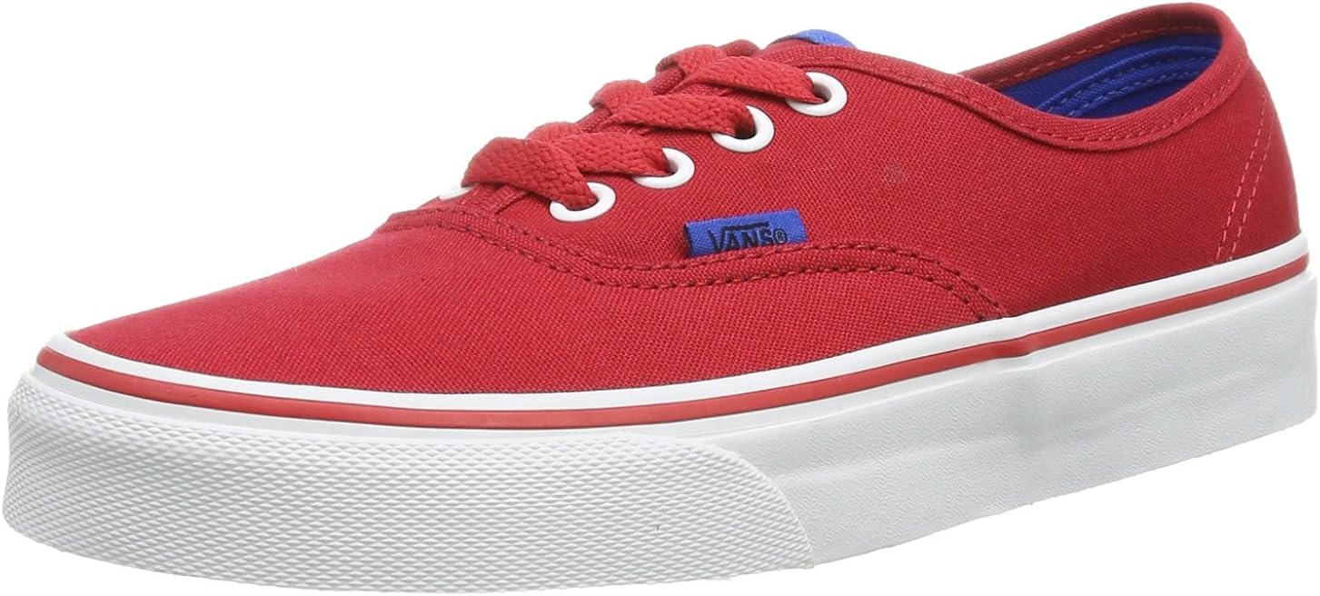 Vans U Authentic, UnisexAdults' LowTop Trainers, Red Chinese, 6 UK