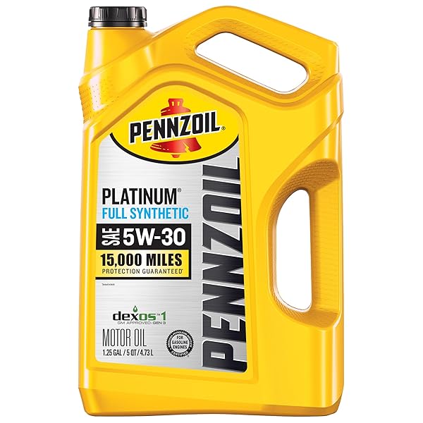 PENNZOIL PLATINUM FULL SYNTHETIC 5W-30 MOTOR OIL, 5...