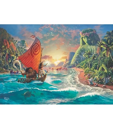 *moana* オーダーページ Amazon.com: Thomas Kinkade Disney Moana 14