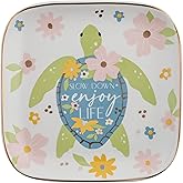 Karma, Flora Square Trinket Tray Large Turtle