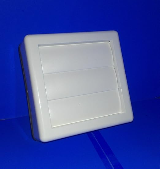 Manrose 100mm 4" Window Extractor Fan Kit with Gravity Grille Shutters