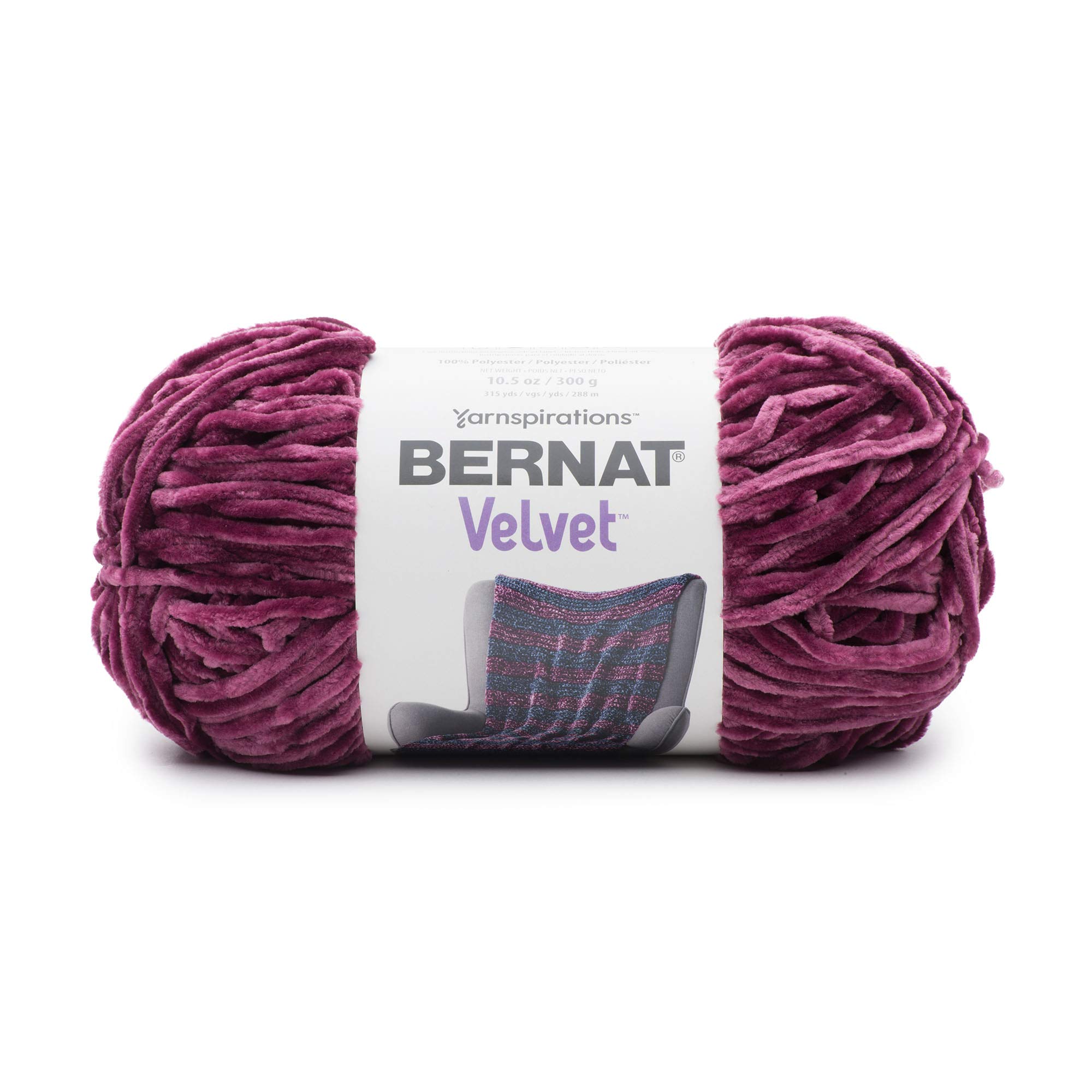 Bernat - Velvet 300g - Burgundy Plum — image 1