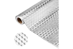 Kitchen Wallpaper Oil Proof Sticker Stove Backsplash Protector for Wall Aluminum Self Adhesive Kitchen Wall Paper Cabinet Cup