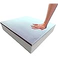 Foamma 2" x 24" x 24" Gel Memory Foam with High-Density Base, Cooling Pressure Relief, Cushion Filler for Couches and Chairs, Memory Foam Pad for Furniture Stuffing