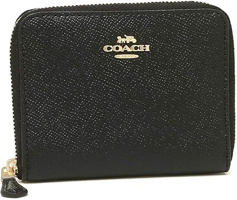 Amazon コーチ 二つ折り財布 ミニ財布 レディース Coach 1 Liblk ブラック ブラック 並行輸入品 Coach コーチ シューズ バッグ