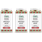 Prickly Heat Powder Snake Brand Cooling Classic 140 G. Made in Thailand (Pack of 3)