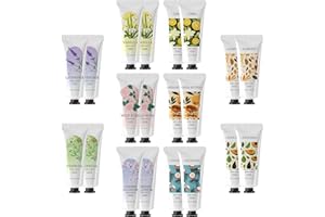 Green Canyon Spa 20 Pack Hand Lotion Hand Cream Mini Lotion Hand Lotion Travel Size Thanksgiving Gifts Christmas Gifts Stocking Stuffers and Bridesmaid Gifts