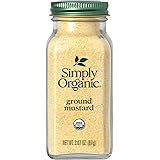 Simply Organic Ground Mustard Seed, Certified Organic | 3.07 oz | Sinapis alba L.