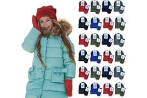 Yacht & Smith Wholesale Beanie & Glove Winter Bulk Kit, Kids Bulk Sets, Homeless Donation Shelters