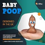 Gifton Poo DNA Stress Ball Kids Adults Funny Squeeze Fidget Toy Relief Gift view 2