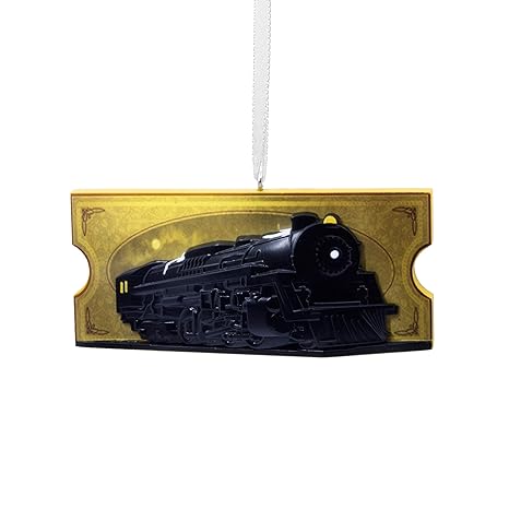 Hallmark Christmas Ornaments The Polar Express Ticket Ornament