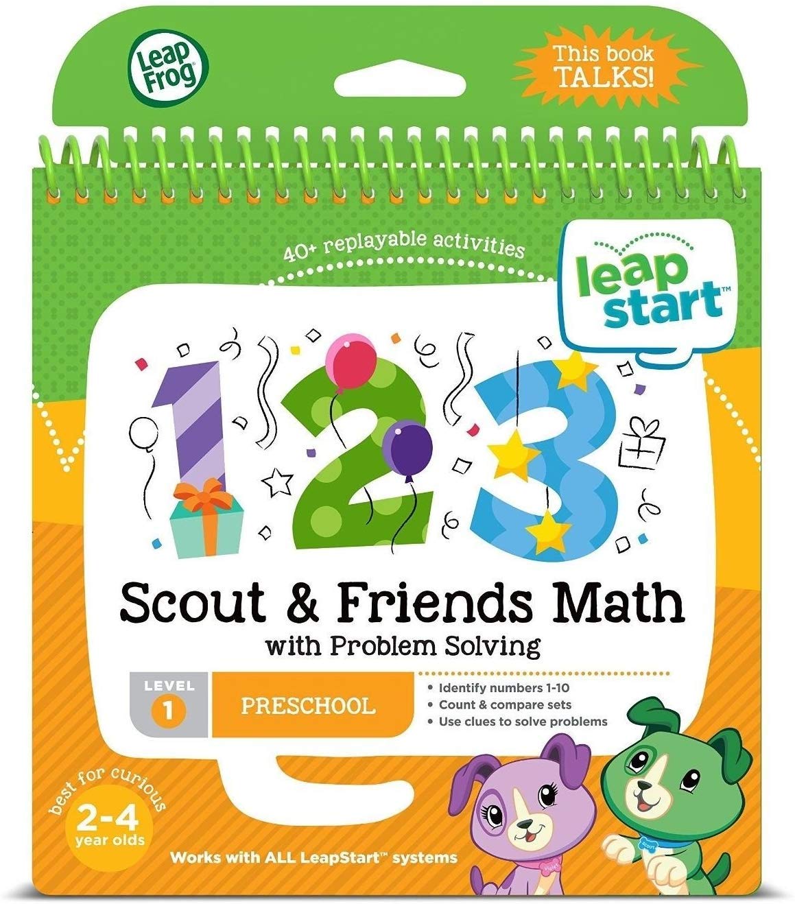 LeapFrog 21505 LeapStart Nursery Scout and Friends Maths and Problem Solving Activity Book