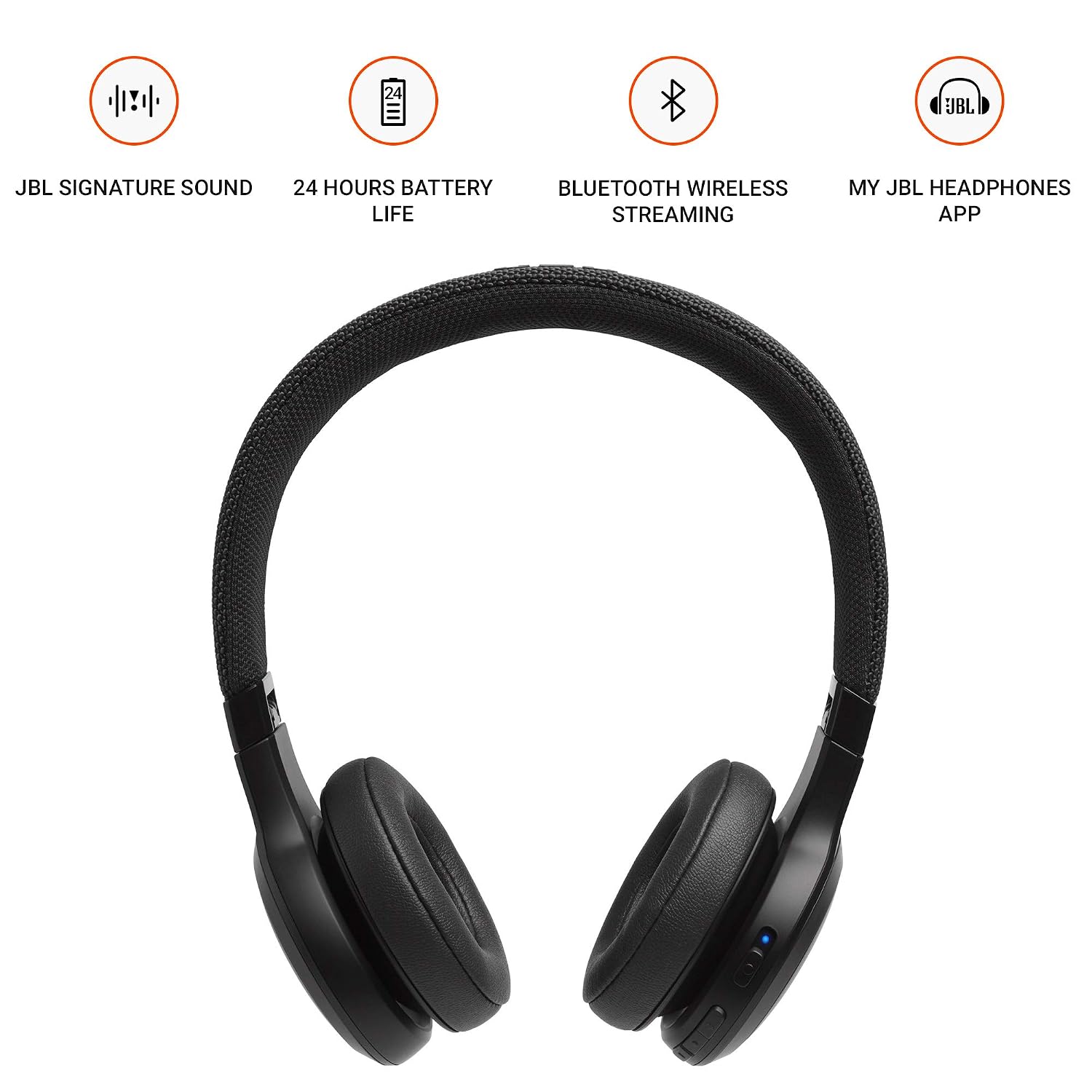 Bianco Cuffie On Ear Wireless con Microfono JBL LIVE 400BT Cuffie Sovraurali  Bluetooth Leggere e Pieghevoli fino a 24h di Autonomia JBL Signature Sound  Assistente Google e Alexa Cuffie wireless Cuffie  outlookplanningdevelopment.com.au