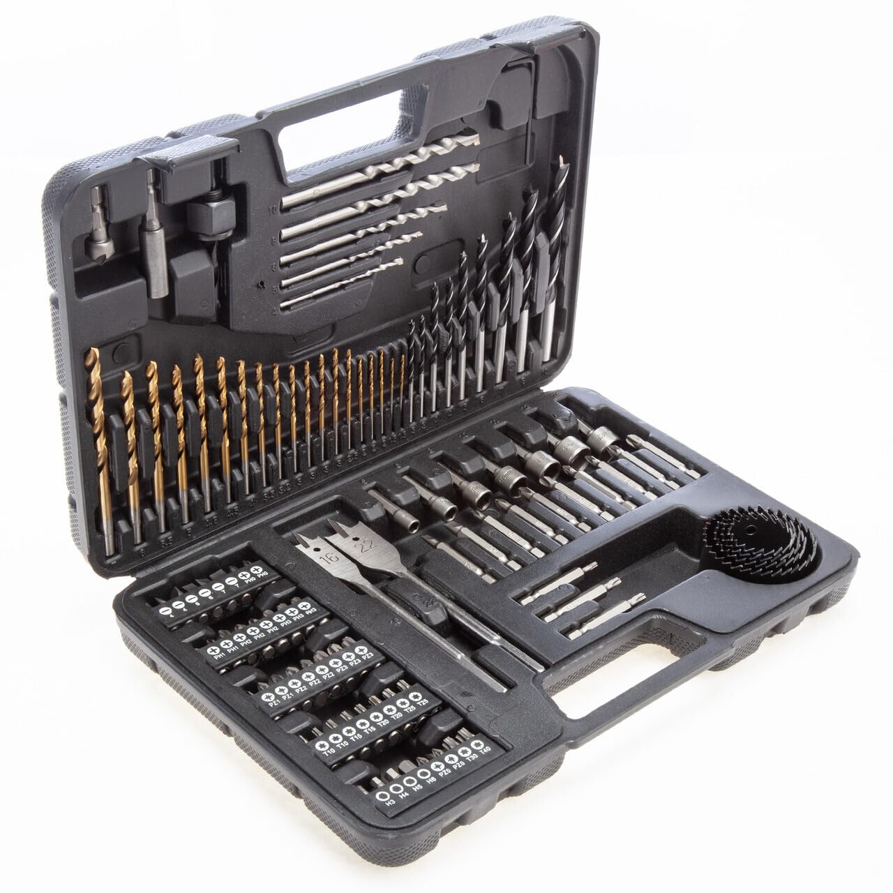 XTRADE 103 Piece Drill Bit and Accessories Set - X0900051