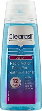 clearasil ultra rapid action deep pore treatment toner