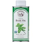 La Tourangelle, Basil Oil, Expeller-Pressed High-Oleic Oil, Great for Salads, Finishing Oil, Spread, Sauce, Dips, 8.45 fl oz