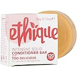 Ethique Intensive Solid Conditioner Bar for Dry, Damaged & Dull Hair - Too Delicious - Vegan, Eco-Friendly, Plastic-Free, Cru