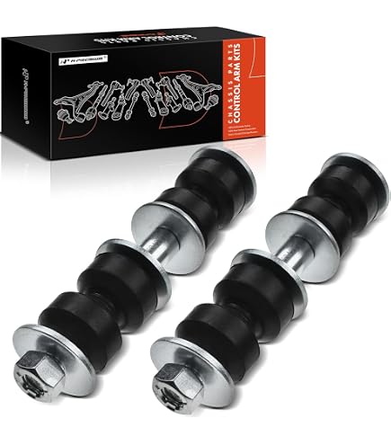 A-Premium Rear Sway Bar Links - 2-Pack Stabilizer Replacement For Hyundai, Kia, Chevy & More