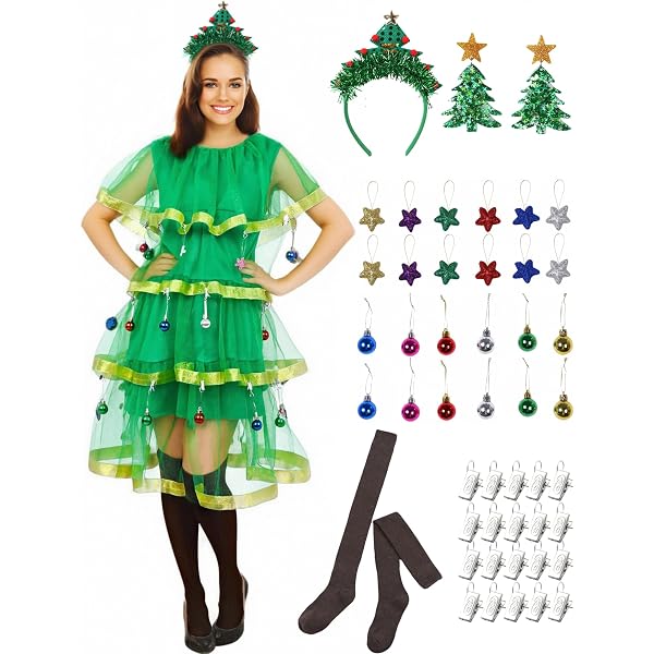 Amazon.com: Women Christmas Tree Green Dress Sleeveless Star Sequin Layered  Tulle Tutu Dresses Christmas Cute Xmas Tree Dress : Clothing, Shoes &  Jewelry