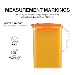 LocknLock Aqua Fridge Door Water Jug with Handle