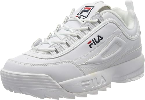 fila disruptor low wmn black