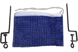 Mtucegi Simple PingPong Net Replacement PingPong Practices Net Table Tennis Net With Metal Bracket Table Tennis Accessorys