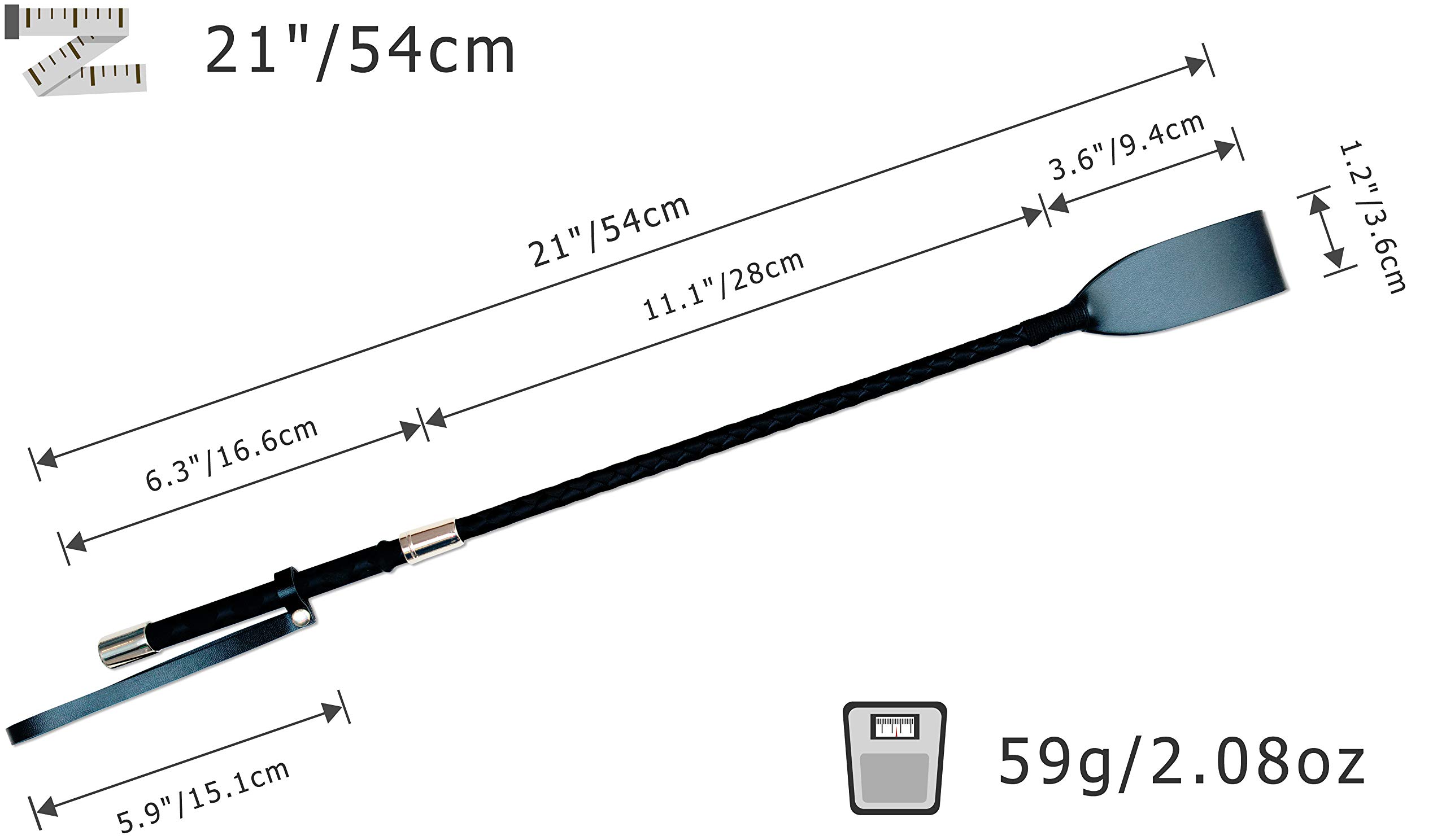 Yashchykov English Whip - Riding Crops for Horses - Crop Whip