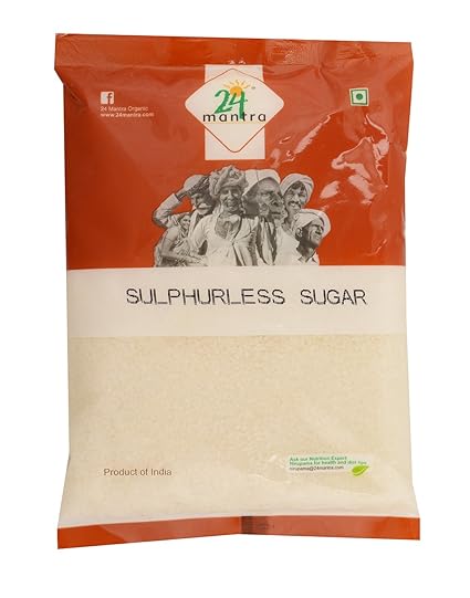 24 Mantra Organic Sulphurless Sugar, 500g