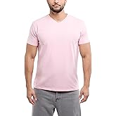 X RAY Men's V-Neck T-Shirts, Soft Cotton Short Sleeve Casual Slim Fit V Neck T Shirts for Men