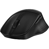 HP 480 Comfort Bluetooth Mouse - Contoured Shape - Connect up to 3 Devices via Bluetooth&reg; 5.3-6 Programmable Buttons - Multi-OS Compatible - Soft Side Grips, Quiet Clicks - Multi-Surface Traction