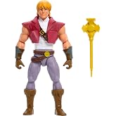 Masters of the Universe Origins 200X Prince Adam Action Figure | MOTU 5.5-inch Cartoon Collection Toys, 1980s TV Hero, Detailed Design &amp; Scepter​ Accessory