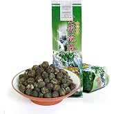 GOARTEA - Jasmine Dragon Pearls - 2Pcs 250g Total 17.6oz Premium Grade - Jasmine Pearl Green Tea - Chinese Green Tea Loose Leaf