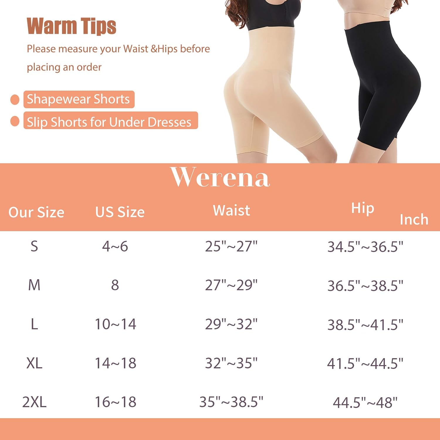 Shapewear Shorts for Women Tummy Control Body Shaper Panties Thigh Slimmer High Waisted Slip Shorts Under Dresses at  Women’s Clothing store