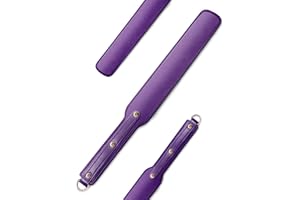 Ueemph 18 inch Riding Crop,Leather Paddle,Super Durable Rug Paddles,Equestrian Crops