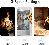WITLIGHT Cordless Air Blower Dewalt 18V Battery Brushless Duster 50000RPM 3 view 9