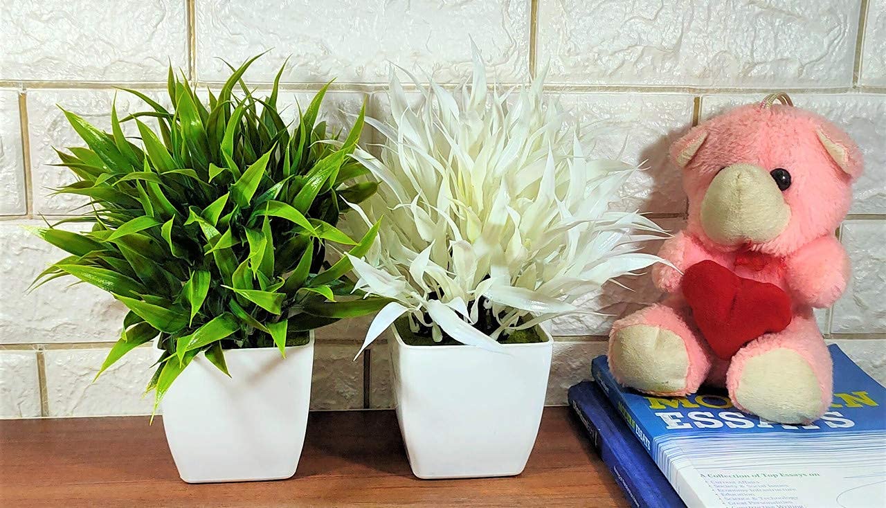 Buy JustDecors® Artificial Anthurium Flower Bonsai Plant