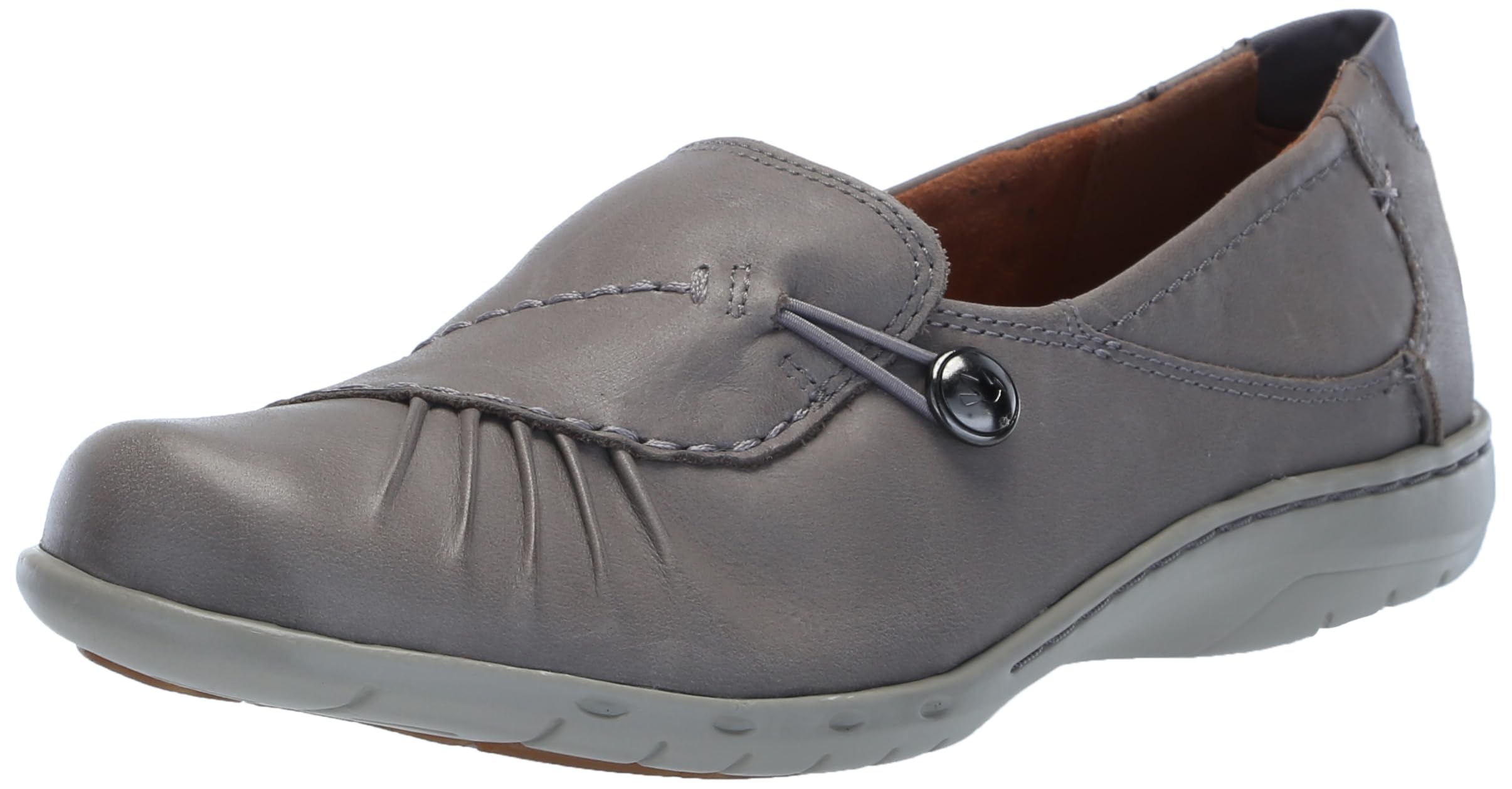 Cobb Hill Women’s Paulette, Grey Leather, 7.5