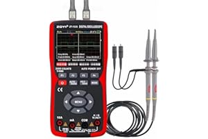 ZOYI ZT-703S 3-in-1 Digital Multimeter Oscilloscope & Signal Generator, 2 Channel 50MHz, High-Precision Voltage Meter, Auto-Ranging, AC/DC Current Capacitor Resistor Diode, 19999 Counts, 3400mAh Battery