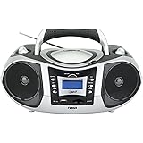 NAXA Electronics Portable MP3/CD Player with Text Display, AM/FM Stereo, USB/SD/MMC Inputs