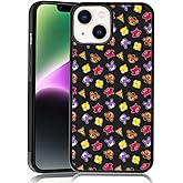 MMYAJT Cute Cartoon Bear and Foxy Phone Case Fit for iPhone 15 14 13 12 11 Plus Pro Max Mini Xr Xs Max, TPU Shockproof Protective iPhone Case FNAF Five Nights Phone Cover Gift for Boy Girl Men Women