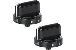 TURNEGOO Upgrade 316564511 Stove Knobs Replacements, Only Compatible with Frigidaire Gas Range/Oven/Stove Knobs, Cooktop Burner Control Knob Replacement Part for AP4433359 (2 Packs)