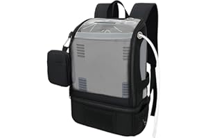 MUROCEA POC Backpack for Inogen G3/G5/Rove 6, Portable w/Reflective Strips