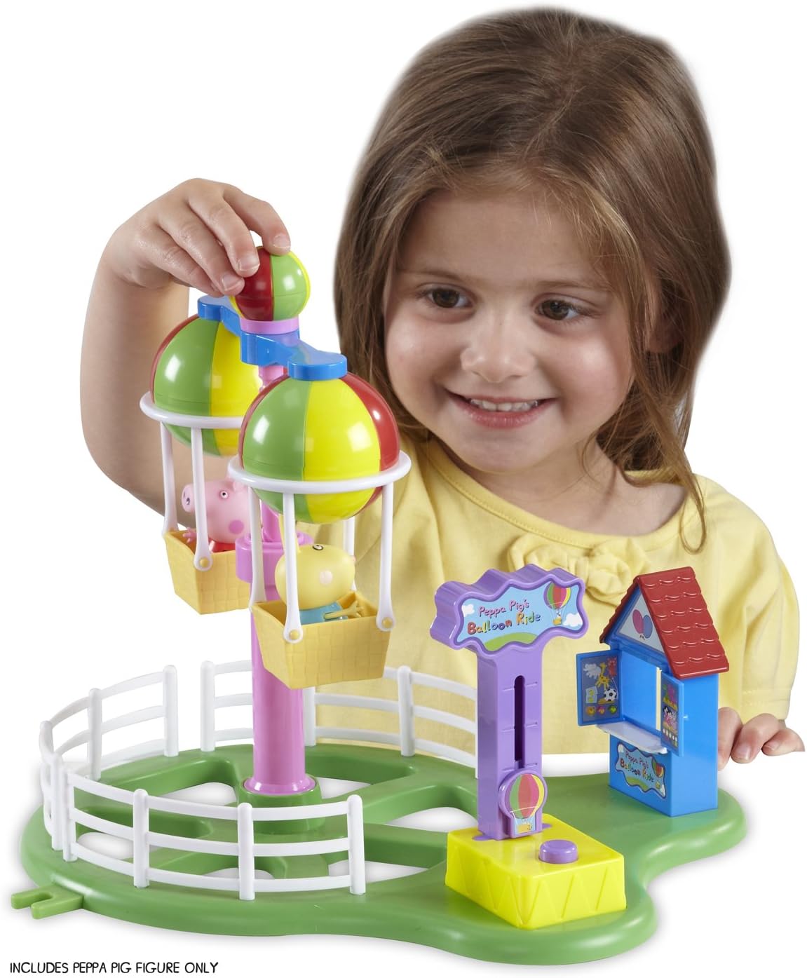 peppa pig balloon ride toy