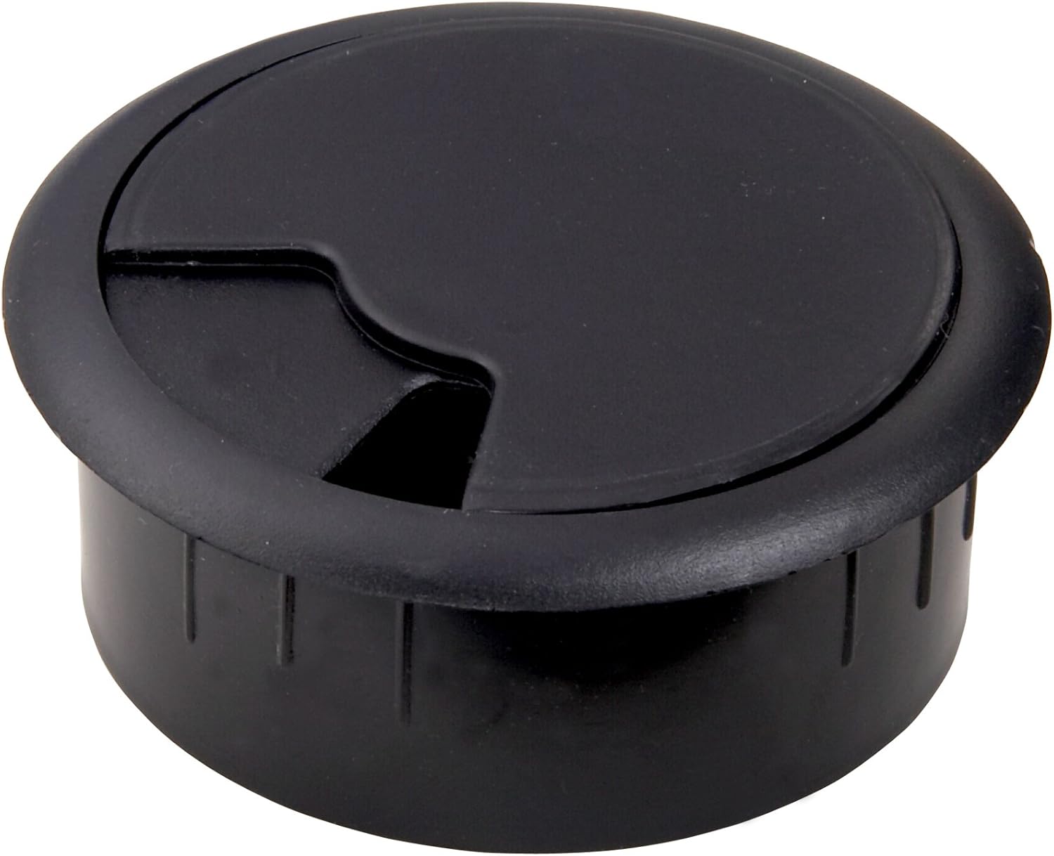 AmerTac - Zenith TM1001HCB 2 1/4-Inch Furniture Hole Cover, Black