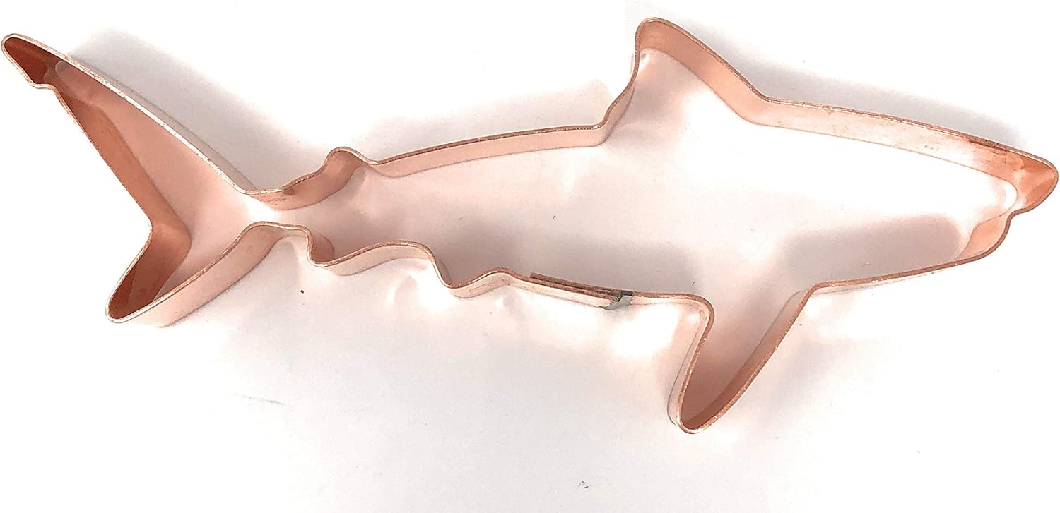 Tiger Shark Copper Cookie Cutter (Small)