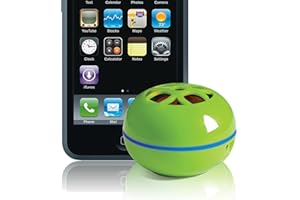 Grandmax Teeny Tweakers Portable Mini Boom Speakers for iPod / Mp3 Players & Laptops (Green)