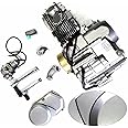 CHUNILLE Engine Motor Kit 140cc 4 Stroke Dirt Bike Engine Single-Cylinder Motor ForHonda Trail CRF50 XR50 CT70 Silver