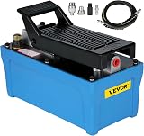 VEVOR Air Hydraulic Pump 10,000 PSI 0.8L Foot Actuated Treadle Pump view 1
