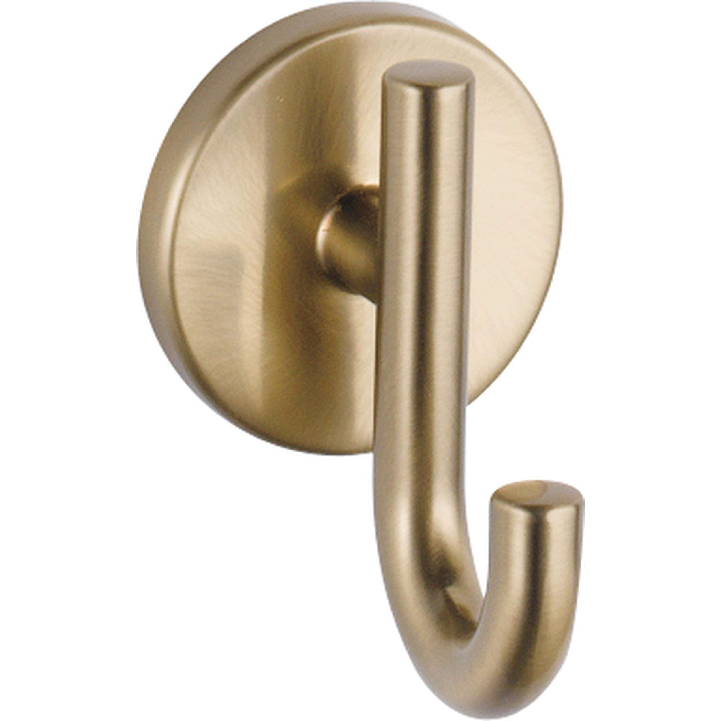 Photo 1 of Delta 75935-CZ Trinsic Single Towel Hook in Champagne Bronze